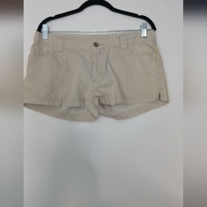 Patagonia Railroad Striped Shorts Womens Size 10 Hiking Trails Minimalist